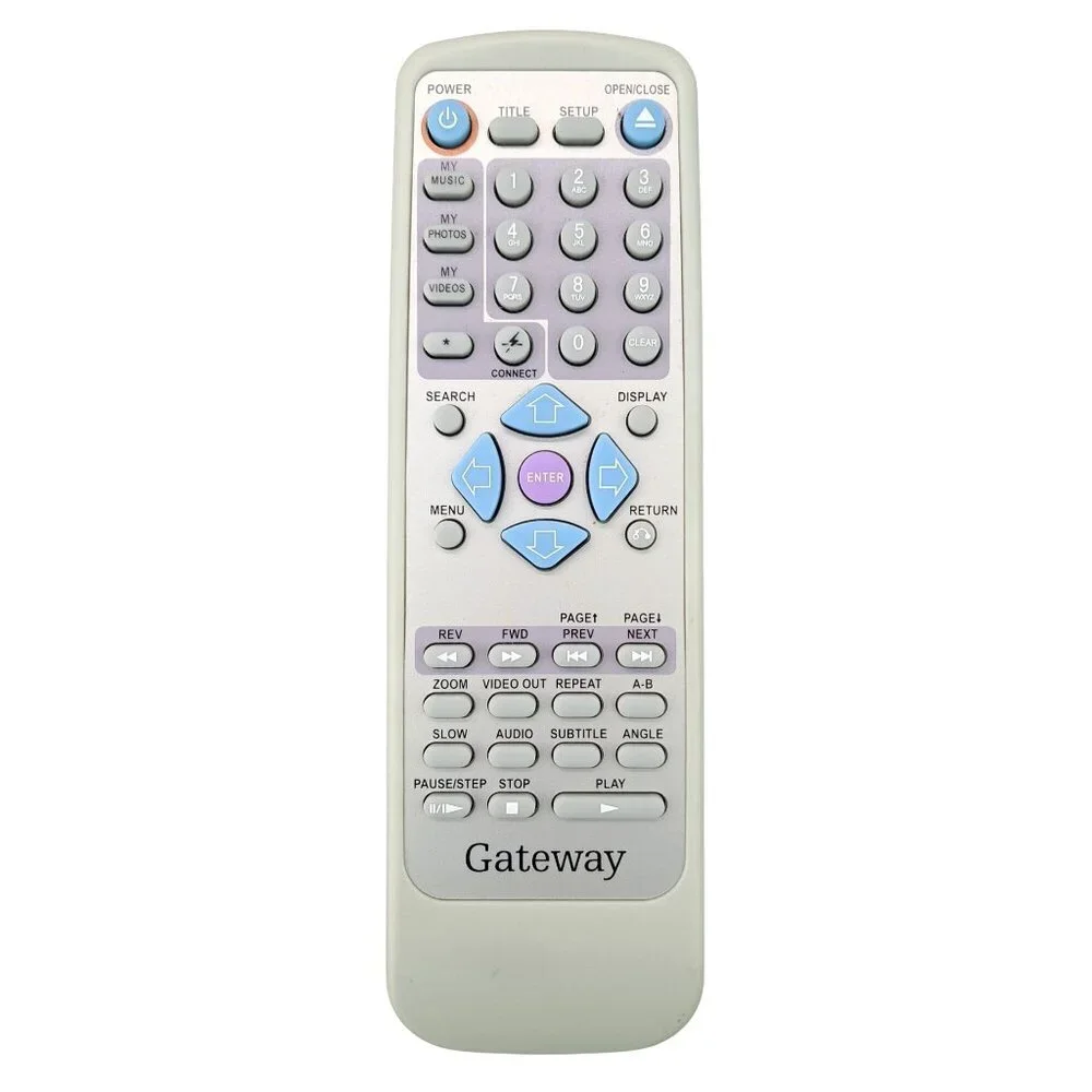 Gateway Remote Control HOF3G98D4 Multimedia Functions Original OEM Tested Works